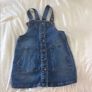Denim Kids Overall Dress